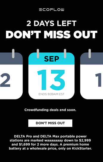 Countdown email campaign