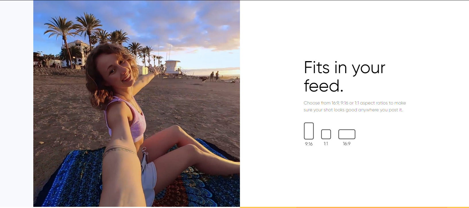Insta360 GO 2 landing page specs